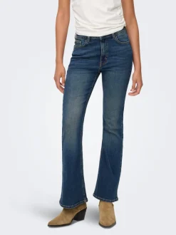 JDYKATHY Hohe Taille Flared Jeans