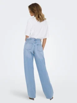 JDYKATIE Niedrige Taille Gerade geschnitten Jeans