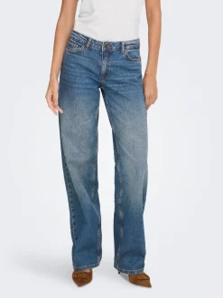JDYKATIE Niedrige Taille Gerade geschnitten Jeans