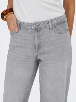 JDYKATIE Niedrige Taille Gerade geschnitten Jeans