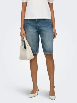 JDYLINA Mittlere Taille Locker geschnitten Bermuda Shorts