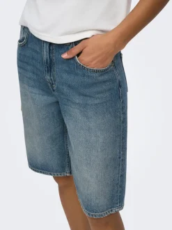 JDYLINA Mittlere Taille Locker geschnitten Bermuda Shorts