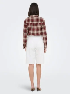 JDYLINA Mittlere Taille Locker geschnitten Bermuda Shorts
