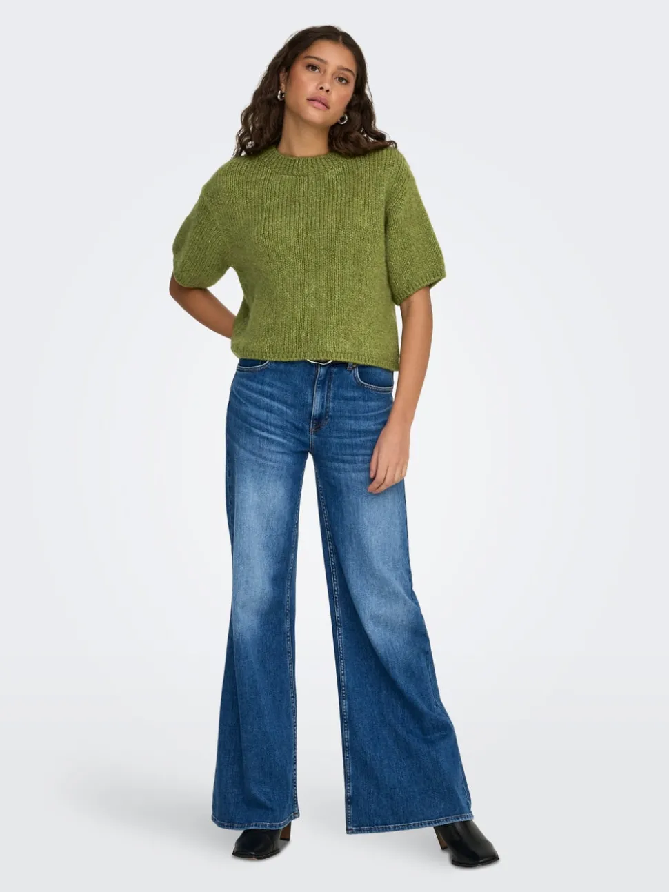 JDYLINEA Gestricktes T-Shirt