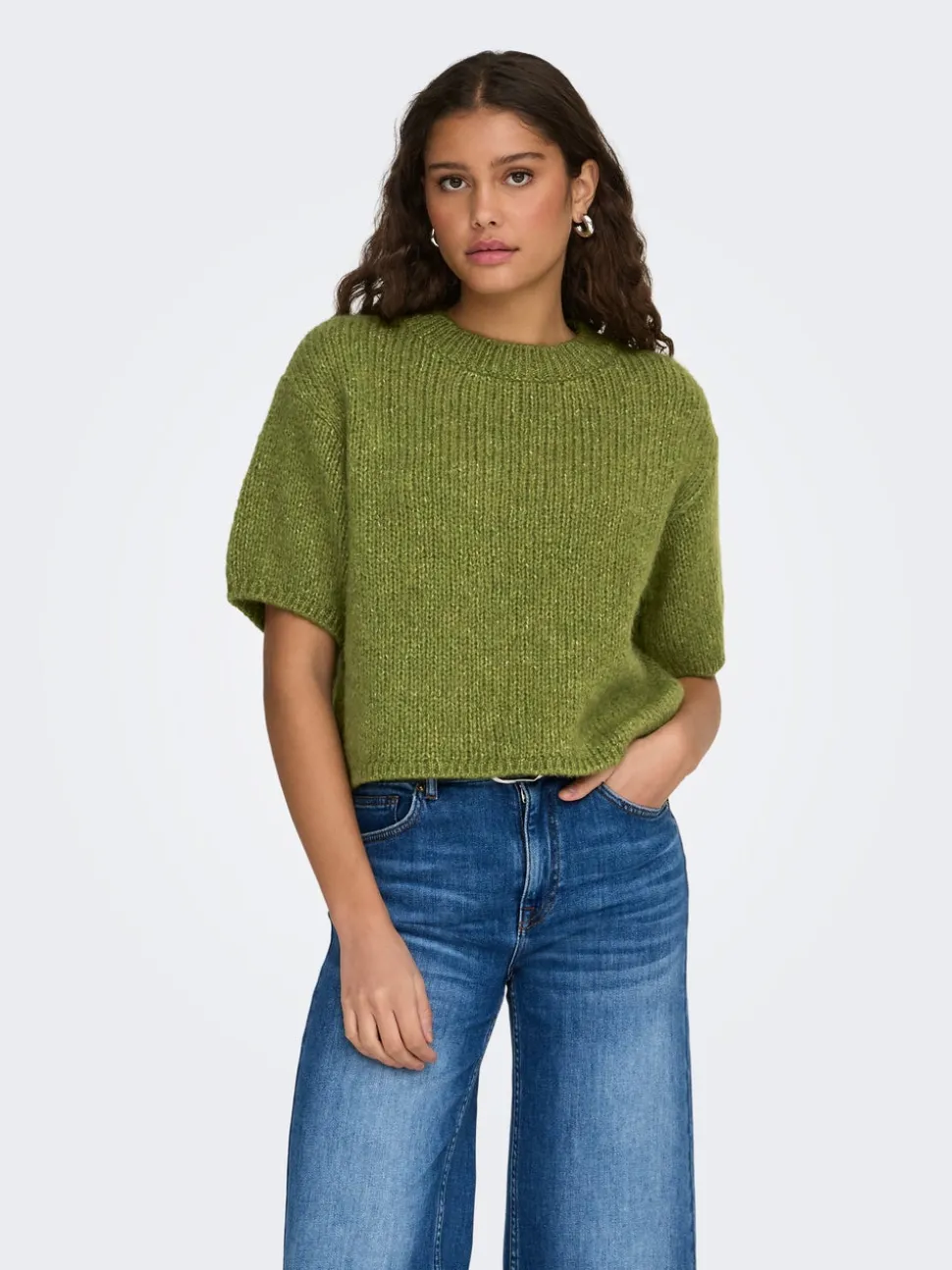 JDYLINEA Gestricktes T-Shirt