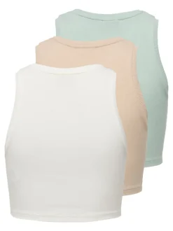JDYLUCKY 3er-pack Tanktop
