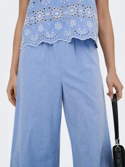 JDYMARINA Weiter Beinschnitt Hose mit weitem Beinschnitt