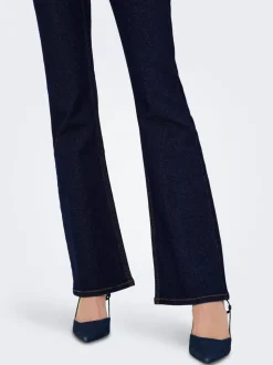 JDYMOON Hohe Taille Ausgestellt Jeans