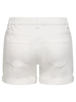JDYMOON Mittlere Taille Normal geschnitten Jeans-Shorts