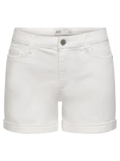 JDYMOON Mittlere Taille Normal geschnitten Jeans-Shorts