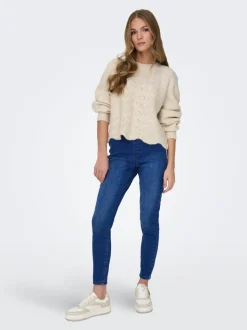JDYNALINA Hohe Taille Slim Fit Jeggings