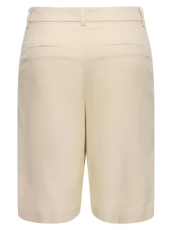JDYNAOMI Mittlere Taille Locker geschnitten Leinen Bermuda Shorts