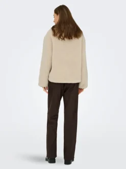 JDYNOELLA Teddyfell Jacke