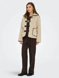 JDYNOELLA Teddyfell Jacke