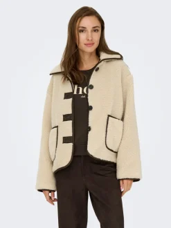JDYNOELLA Teddyfell Jacke