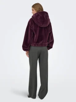 JDYOLA Kunstpelzjacke