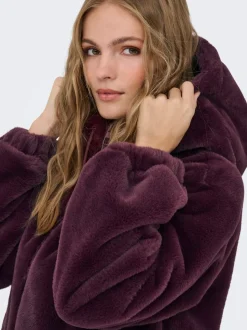 JDYOLA Kunstpelzjacke