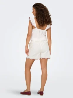 JDYPALMA Hohe Taille Normal geschnitten Shorts