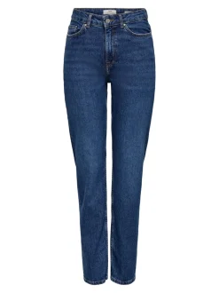 JDYPETRA Hohe Taille Straight Fit Jeans