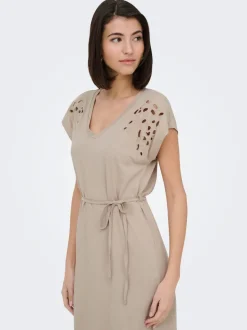 JDYROSE Langes Kleid