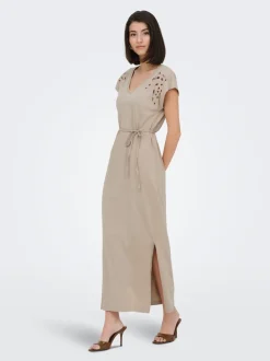 JDYROSE Langes Kleid