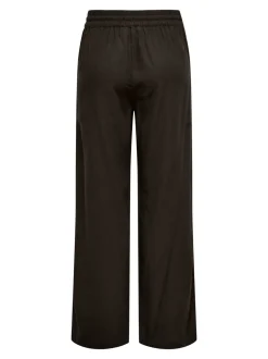 JDYSAY Locker geschnitten Leinen Hose mit weitem Beinschnitt
