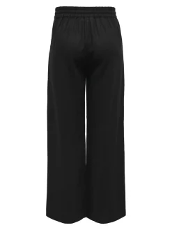 JDYSAY Locker geschnitten Leinen Hose mit weitem Beinschnitt