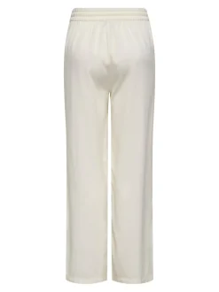 JDYSAY Locker geschnitten Leinen Hose mit weitem Beinschnitt