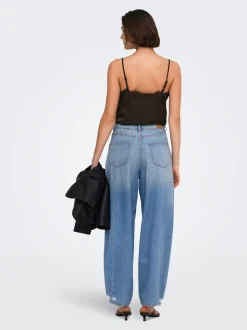 JDYSUSIE Mittlere Taille Barrel Fit Jeans