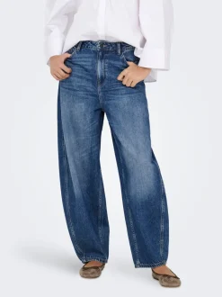 JDYSUSIE Mittlere Taille Barrel Fit Jeans
