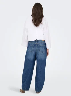 JDYSUSIE Mittlere Taille Barrel Fit Jeans