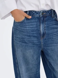 JDYSUSIE Mittlere Taille Barrel Fit Jeans