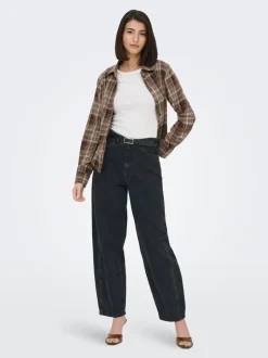 JDYSUSIE Mittlere Taille Weiter Beinschnitt Jeans