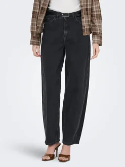 JDYSUSIE Mittlere Taille Weiter Beinschnitt Jeans