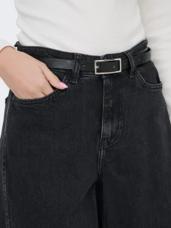 JDYSUSIE Mittlere Taille Weiter Beinschnitt Jeans