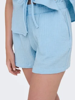 JDYTHEIS Mittlere Taille Normal geschnitten Paperbag Shorts