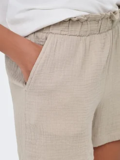 JDYTHEIS Mittlere Taille Normal geschnitten Paperbag Shorts