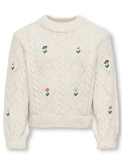 KMGFLOWER Strickpullover