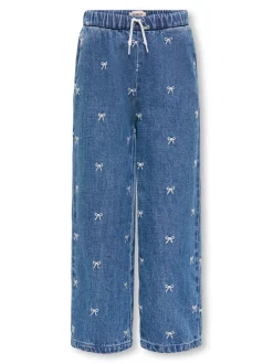 KMGPIERCE Weite Passform - kurz geschnitten Knöchellang Jeans