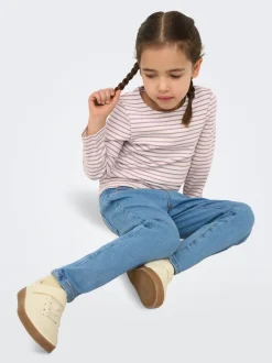 KMGRAIN Mittlere Taille Skinny Fit Jeans