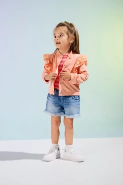 KMGROBYN Gerade geschnitten Jeans-Shorts