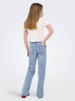 KOGBLAIR Mid Rise Weiter Beinschnitt Jeans