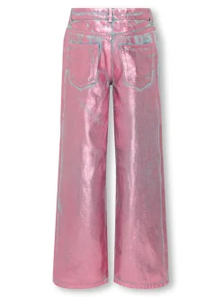KOGCOBAIN Weiter Beinschnitt Knöchellang Jeans