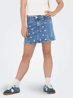 KOGHOXTON Denim Jeansrock Kurzer Rock