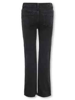 KOGJUICY Hohe Taille Weiter Beinschnitt Jeans