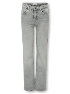 KOGJUICY Hohe Taille Weiter Beinschnitt Jeans