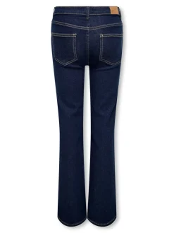 KOGJUICY Mittlere Taille Weiter Beinschnitt Jeans