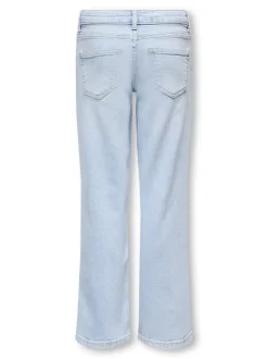 KOGJULLES Niedrige Taille Gerade geschnitten Jeans
