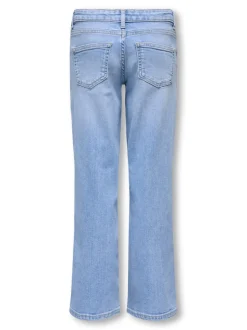 KOGJULLES Niedrige Taille Gerade geschnitten Jeans