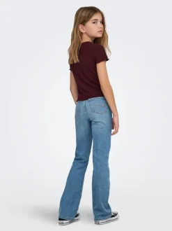 KOGLAOLA Hohe Taille Flared Jeans